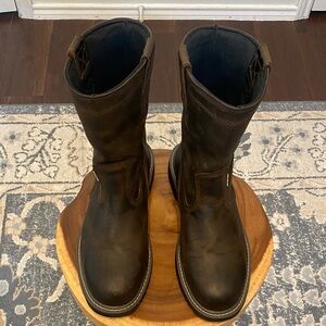 Wolverine Waterproof Steel-toe Dark Brown Leather Boots